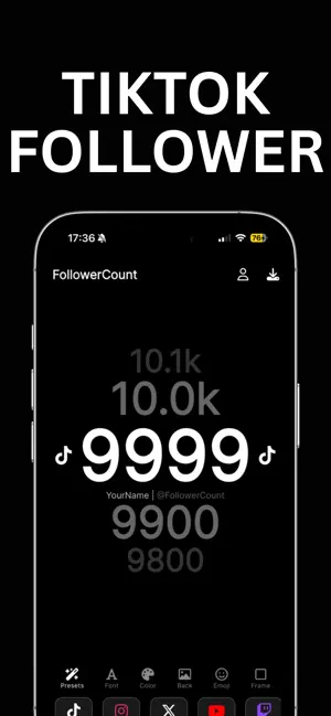 FollowerCount - Social Tracker screenshot 2