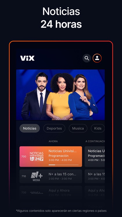 ViX: TV, Sports and News screenshot-5