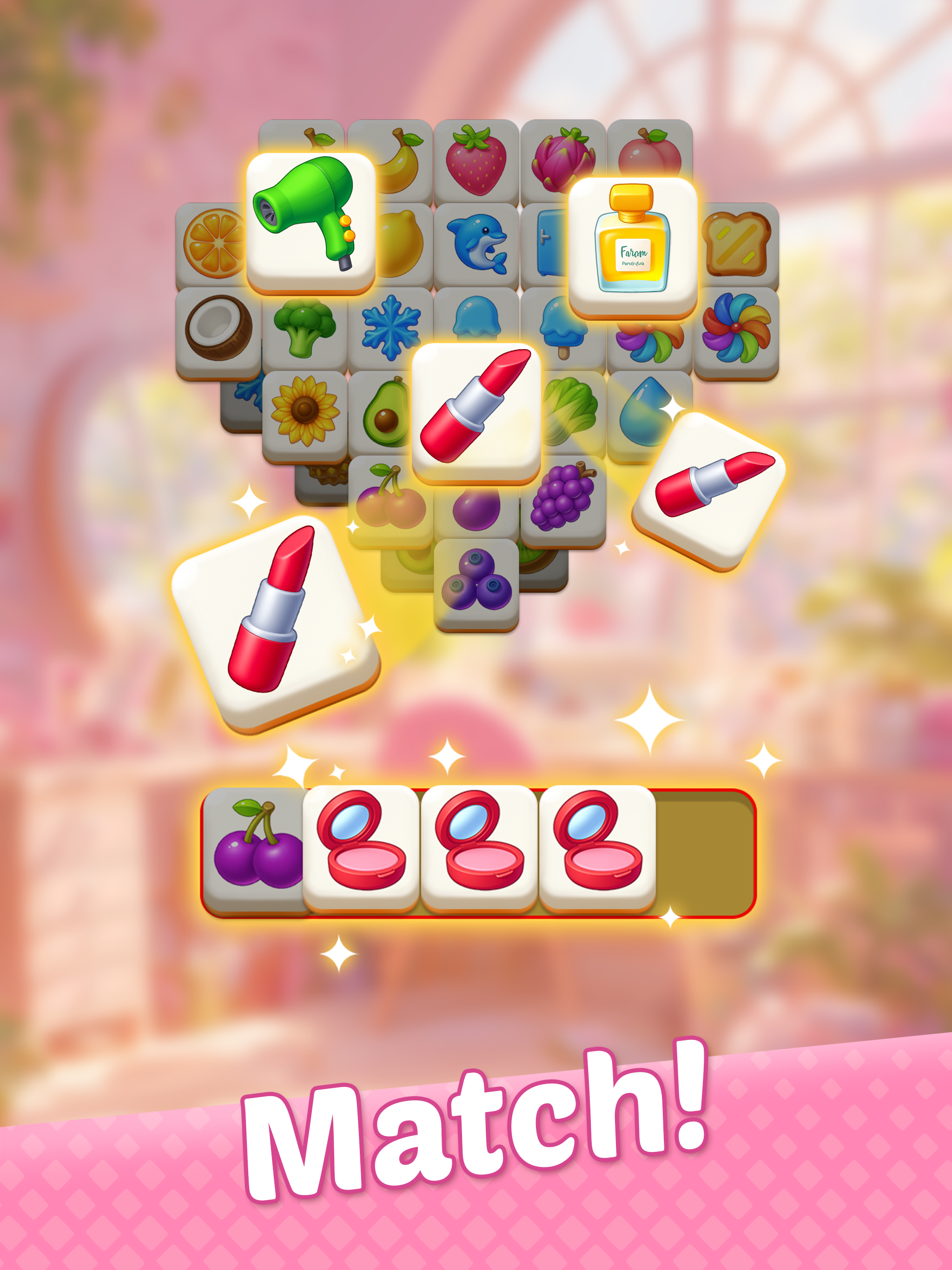Tile Fashion: Love Story screenshot 9