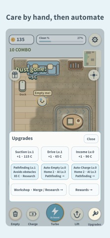 Little Cleaners: Robot Vacuum screenshot 2