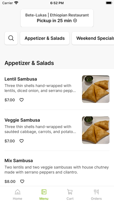 App screenshot
