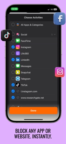 Tranquil: Block Apps & Focus Screenshot 3 of 6