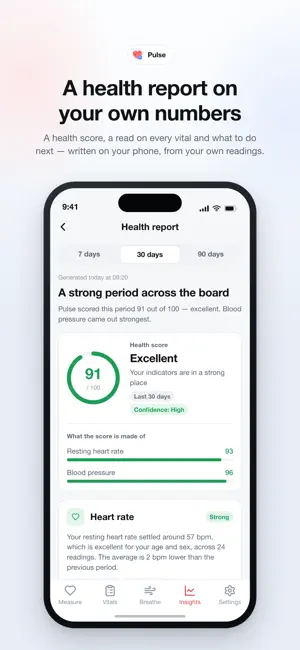 Pulse - Heart Rate & BP Log screenshot 2