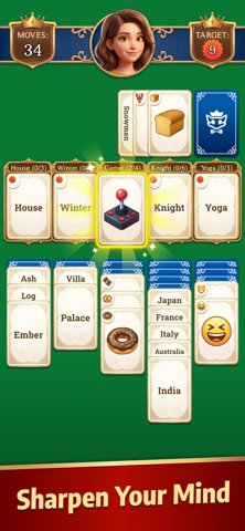 Solitaire Word Associations Screenshot 3 of 5