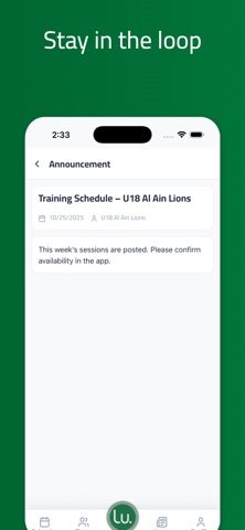 Ludott: Sports Team Management iPhone screenshot 4