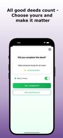 Karma Garden -Daily good deeds screenshot