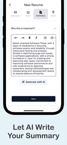 Intelligent CV Maker Pro Screenshot 4 of 6