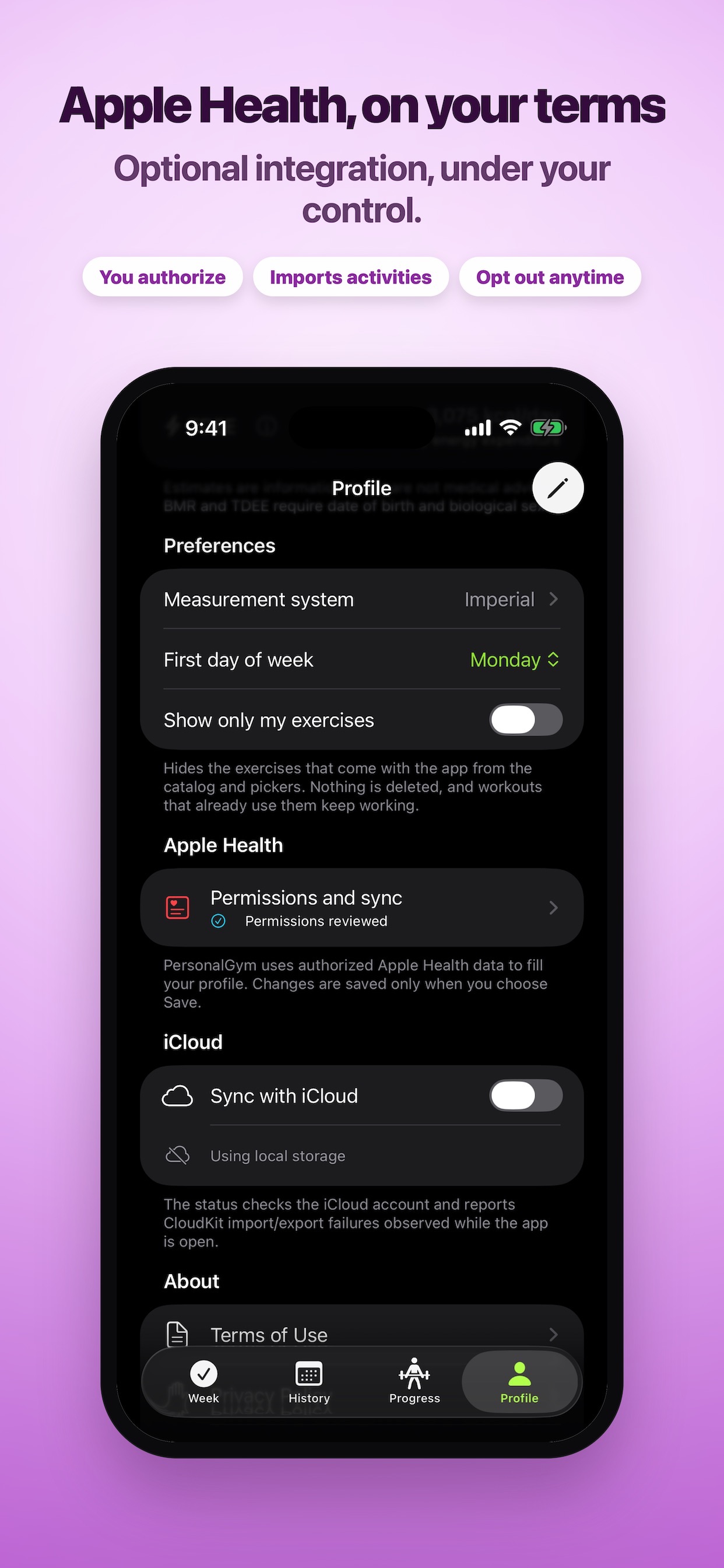 Screenshot 8 of Personal Gym: Workout Tracker