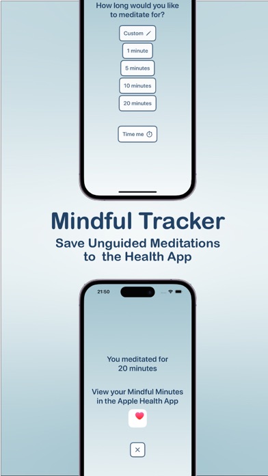 Screenshot #1 pour Mindful Tracker