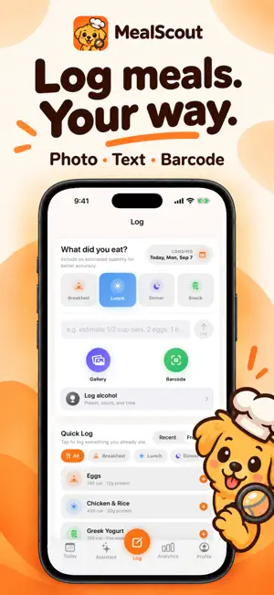 MealScout: AI Calorie Tracker screenshot 2