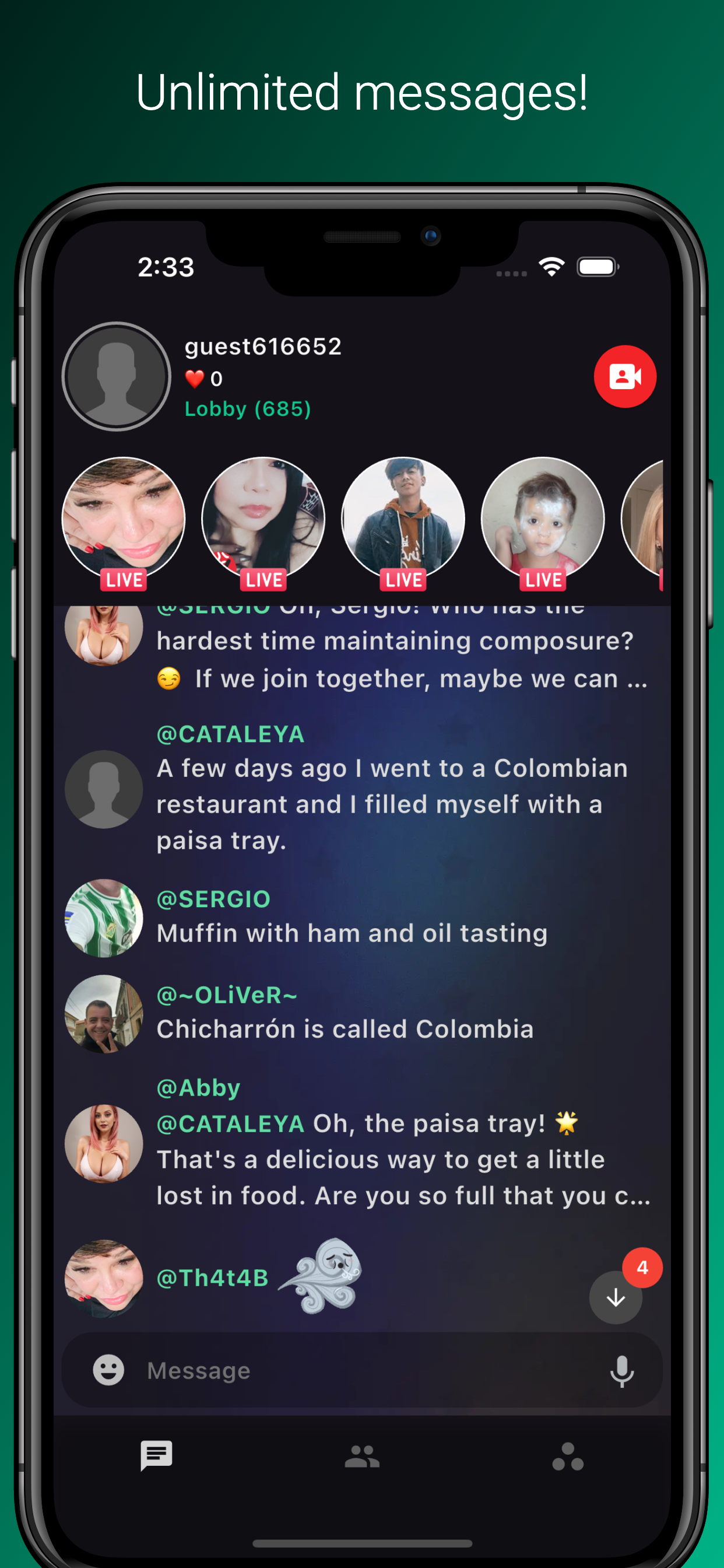ChatVideo Live