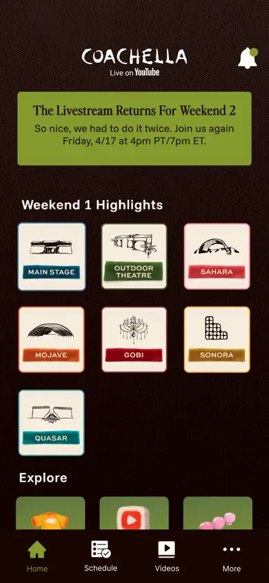 Coachella Livestream screenshot 2