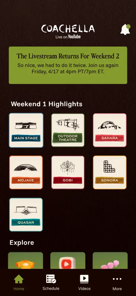 Coachella Livestream screenshot 2