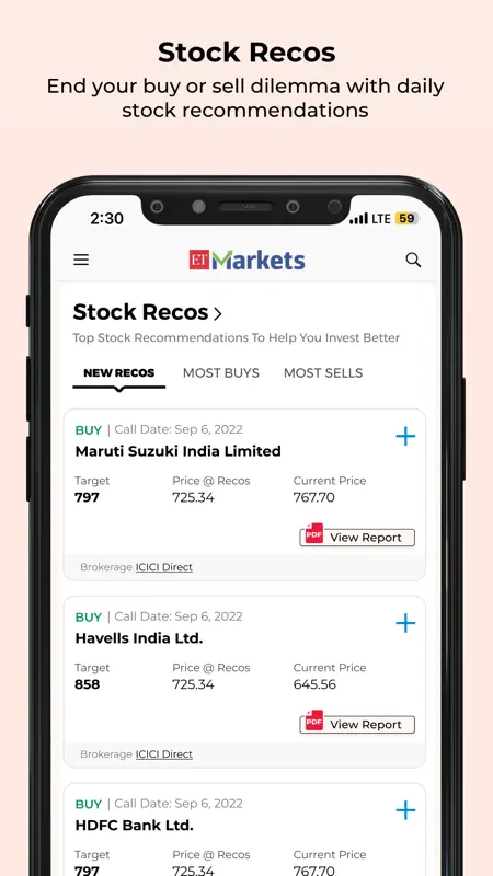 ET Markets screenshot 5 of 9