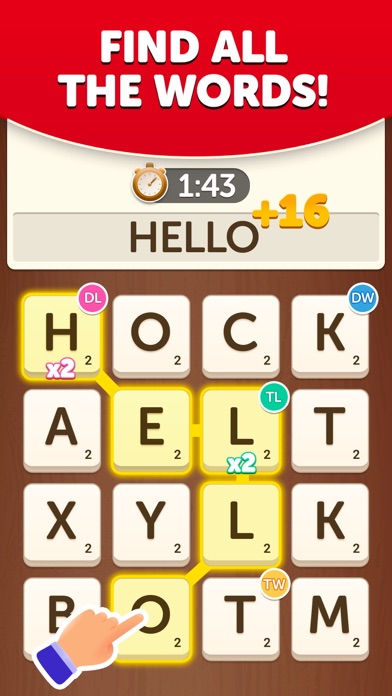 Word Scramble - Fun Word Game Screenshot