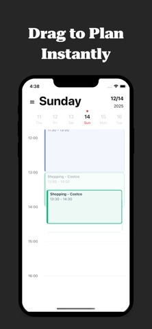 LifeBlocks: Daily Calendar iPhone screenshot