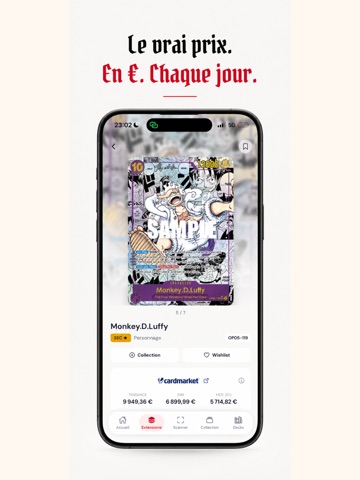 OP Cardex: Cartes, Decks, Prix iPad screenshot 2