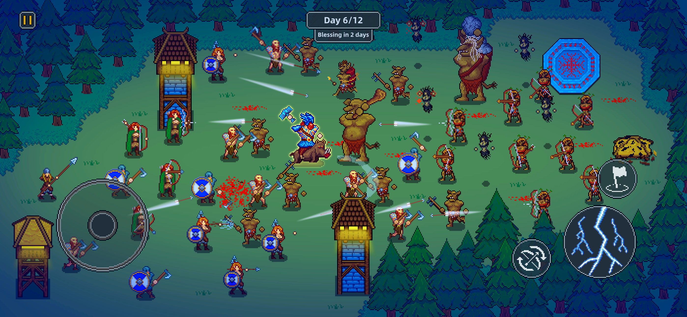 Viking Hero TD: Roguelike RTS screenshot 6