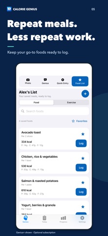 Calorie Genius: AI Tracker Screenshot 5 of 6