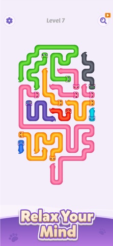 Catscapes - Arrows Puzzle iPhone screenshot