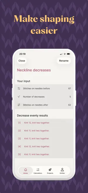 Flík - Knitting calculator screenshot 4