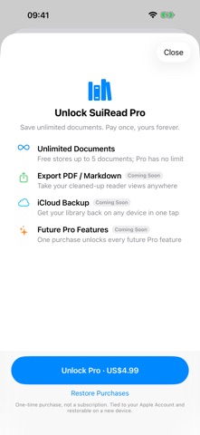 SuiRead: HTML Reader Screenshot 5 of 5