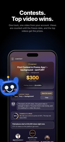 Promo App: Earn from content screenshot 5