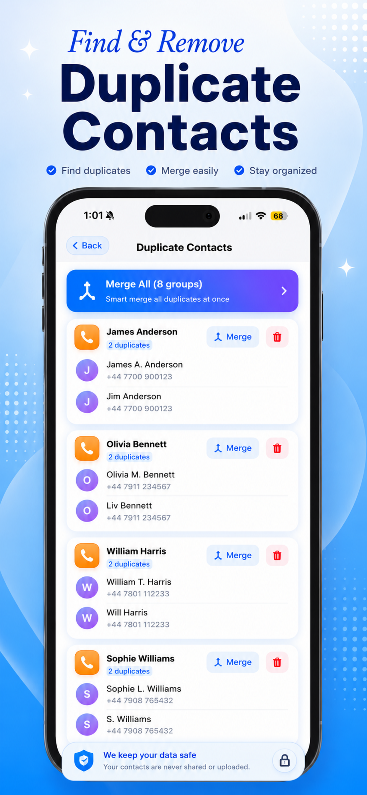 Easy Duplicate Contact Manager screenshot 8