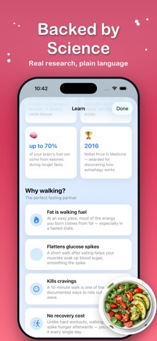 Fasting and Walking screenshot