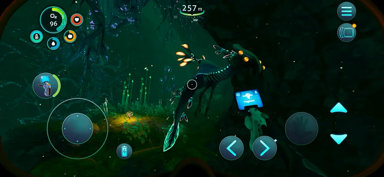 Subnautica: Below Zero iOS Mod IPA screenshot 2 - iOS game interface