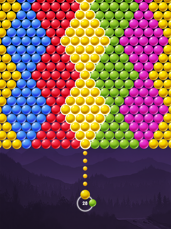 Bubble Pop Shooter Puzzle Game iPad screenshot 4 - Games app