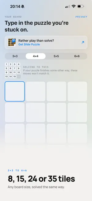 Puzzle Slide Solver screenshot 2