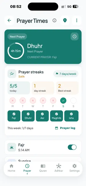 Ummah Guide: Muslim Prayer App screenshot 3