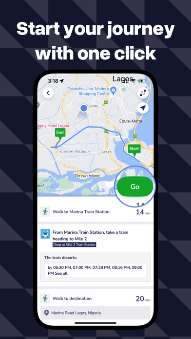 OrnaMap: Lagos Transport App Screenshot