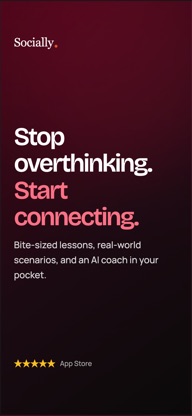 Socially: Social Skills Coach screenshot 1