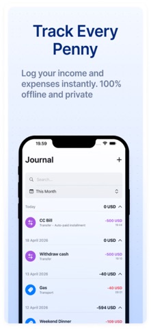 PocketFlow: Expense Tracker Screenshot 3 of 6