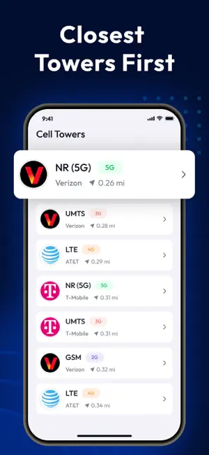 Signal Finder & Cellular Tower screenshot 3