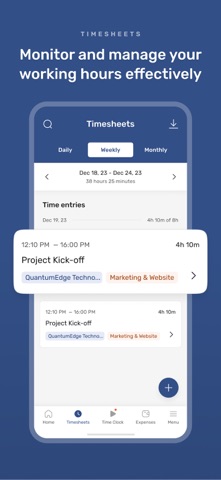 Organitz screenshot