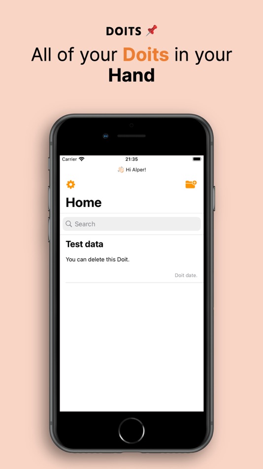 #2. Doitfy - Todo List (iOS) 由: ALPER CANIMOGLU