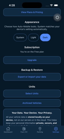 Auto-Mobile: Vehicle Tracker screenshot 5