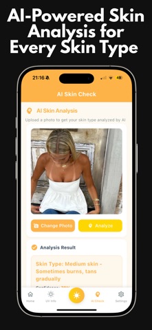 SunLove - UV Index & Tanning iPhone screenshot