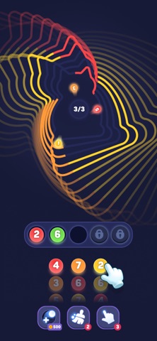 Hypno Ball Ring Puzzle iPhone screenshot