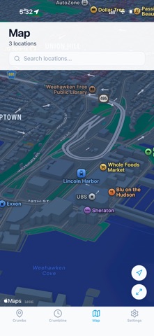 Pincrumbs screenshot