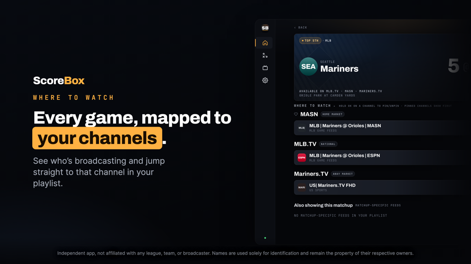 #3. ScoreBox: Sports IPTV (iOS) 게시자: Dark Forest Studios LLC