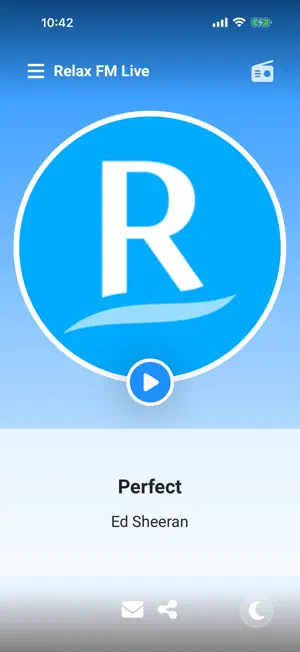 Relax FM Latvija screenshot 1
