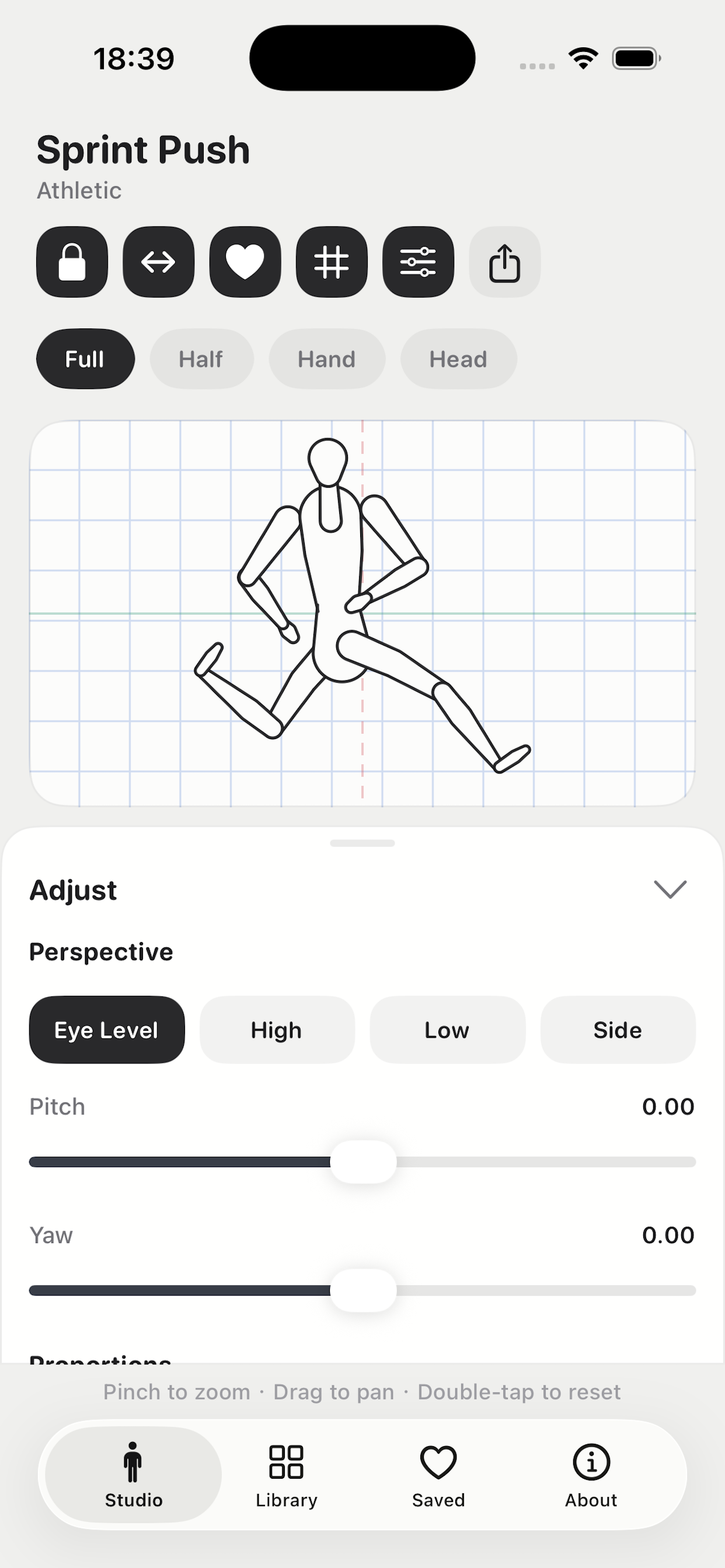 PoseDraft screenshot 2