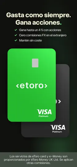 Captura de pantalla de EToro AI en iPhone 6