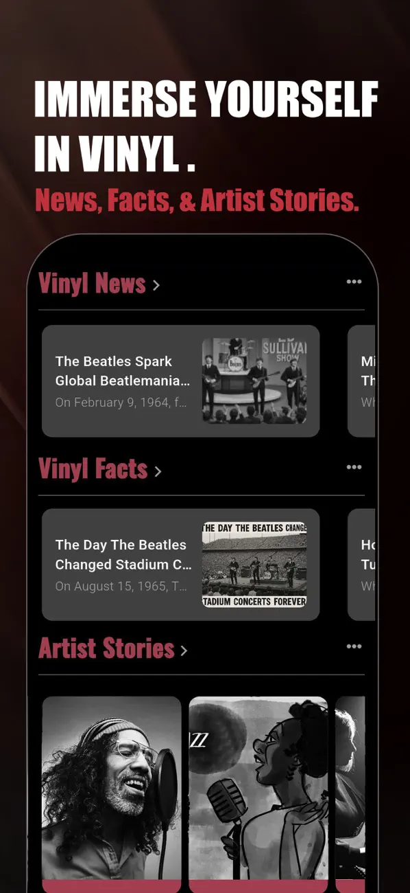 #4. Vinyl Snap: Record Scanner (iOS) Ved: Blueberry Web Solutions Pvt. Ltd