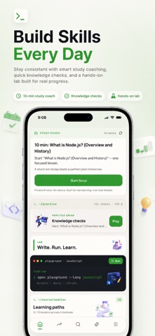 Learn Backend Web Development iPhone screenshot