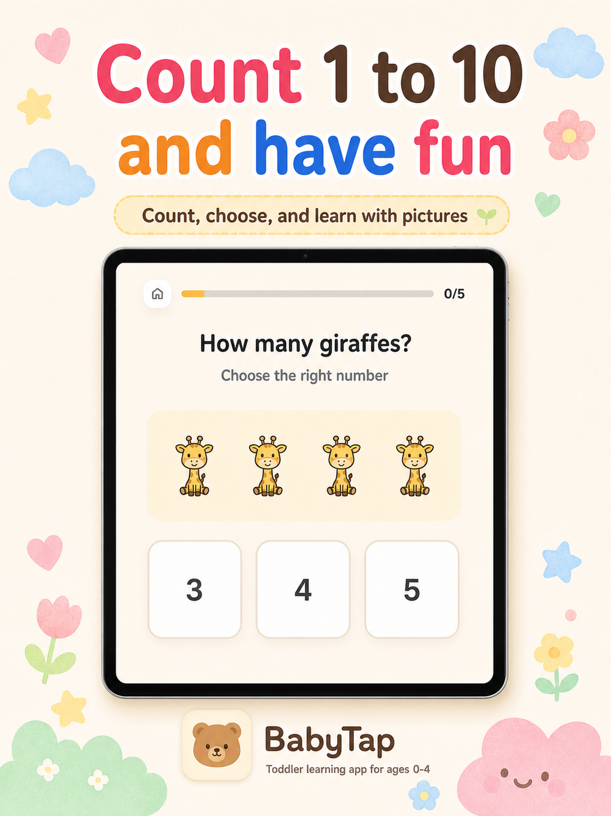 BabyTap: Toddler Games
